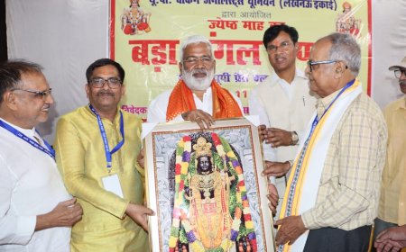 प्रेस क्लब लखनऊ में आयोजित हुआ विशाल भण्डारा