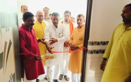 श्री  विश्वेश्वर वेद विज्ञान गुरुकुल का हुआ शुभारंभ