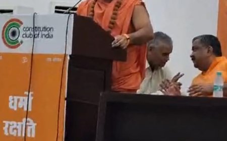 स्वामी जीतेंद्रानन्द ने राहुल को ललकारा