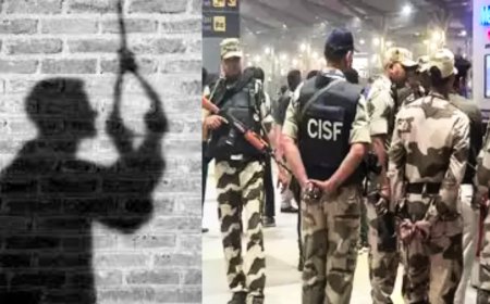 सीआईएसएफ जवान की संदिग्ध आत्महत्या से सनसनी