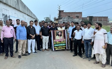 दोषियों को सजा, पीड़िता के परिवार को न्याय तथा डाक्टर्स की सुरक्षा के लिए कैम्पियरगंज से उठीं आवाजें