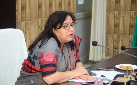 दीक्षांत समारोह के तैयारियों की कुलपति ने की समीक्षा