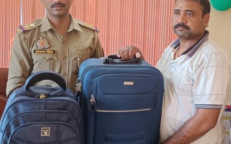 मां का इलाज कराने आए धीरेन्द्र गिरि का बैग दो घंटे में मिला वापस