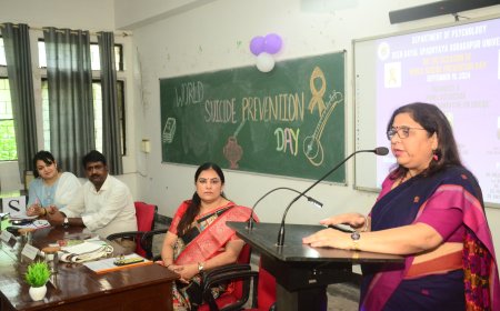 जीवन ईश्वर का दिया सबसे अनमोल तोहफा, आत्महत्या जैसा भाव उत्पन्न होना पीड़ादायक: कुलपति