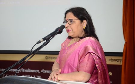 वैश्विक मंच पर अपनी पहचान बना रहे हैं दीनदयाल उपाध्याय  गोरखपुर विश्वविद्यालय गोरखपुर के शिक्षक