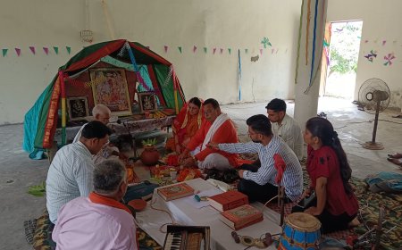 पंडित ठाकुर प्रसाद त्रिपाठी आईटीआई कॉलेज में आयोजित हुआ विश्वकर्मा पूजा समारोह