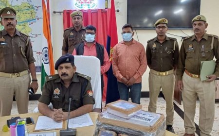 मिनरल वाटर का एड छापते थे छापने लगे नकली नोट पुलिस ने दबोचा