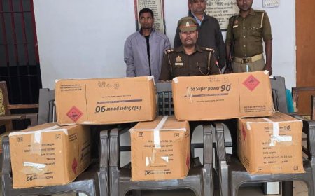 125 किलो विस्फोटक सामग्री के साथ दो गिरफ्तार