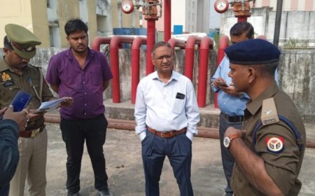 सोनभद्र जिला मेडिकल कॉलेज, अस्पताल बगैर फ़ायर एन ओ सी के संचालित,जांच में खुलासा