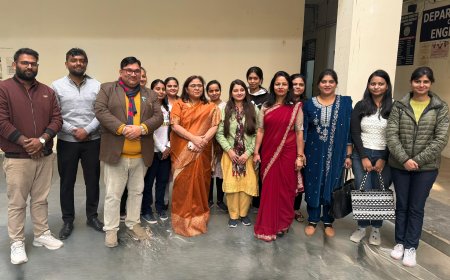 कुलपति अंग्रेजी विभाग में शुरू करेंगी "माई कैम्पस,माई प्राइड,माई रिस्पांसिबिलिटी" पहल