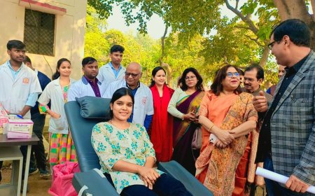 आपका एक यूनिट रक्त बचाएगा तीन जिंदगी: प्रो० पूनम टंडन