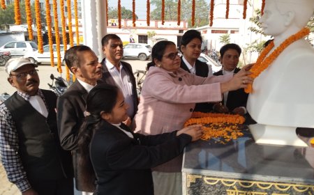 अधिवक्ता दिवस के रूप में मनाया गया डॉ.राजेंद्र प्रसाद का जन्म दिवस