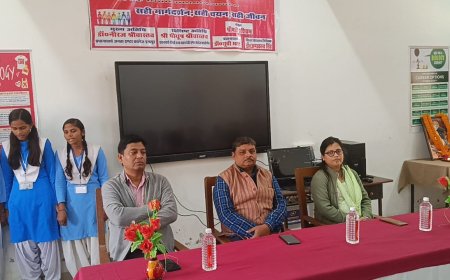 राजकीय बालिका इंटर कॉलेज में पंख कैरियर प्रोग्राम व मेले का हुआ आयोजन