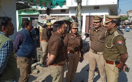 जिले भर में जुमे की नमाज को लेकर सुरक्षा व्यवस्था रही चाक चौबंद