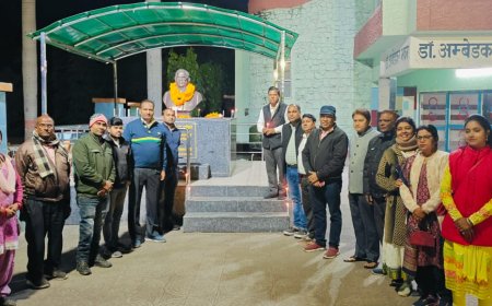 एनटीपीसी सिंगरौली ने महापरिनिर्वाण दिवस पर डॉ. भीमराव अंबेडकर को दी श्रद्धांजलि