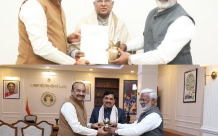 महाकुंभ 2025  के लिए मध्य प्रदेश के राज्यपाल, मुख्यमंत्री, विधानसभा अध्यक्ष सहित मध्य प्रदेशवासियों को किया गया आमंत्रित