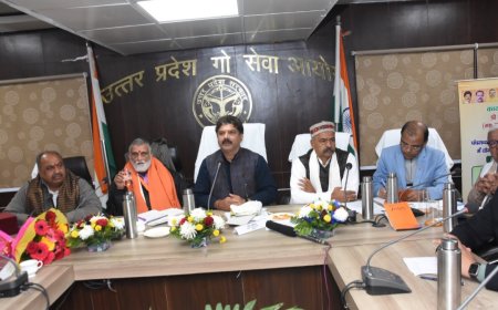 गोवंश हमारी संस्कृति और अर्थव्यवस्था का अभिन्न अंग है:-अध्यक्ष गो सेवा आयोग