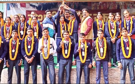 रोशनी पब्लिक स्कूल हरबंशपुर ने कबड्डी में लहराया अपना परचम