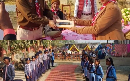 स्काउट एवं गाइड  छात्रों में देता है अनुशासन की प्रेरणा:- अखिलेश कुमार सिंह