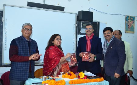 भारतीय ज्ञान परम्परा की दुर्लभ विशेषताएं प्राचीनता,सातत्य एवं विपुलता: प्रो.बलराम शुक्ल