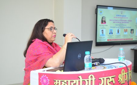 कृत्रिम बुद्धिमत्ता हमारे समय का बड़ा सच : प्रोफेसर पूनम टंडन