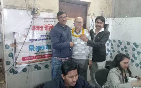 कल्याणकारी कार्यों में निरंतर अग्रसर ममता चैरिटेबल ट्रस्ट - एसीपी वीरेंद्र विक्रम सिंह