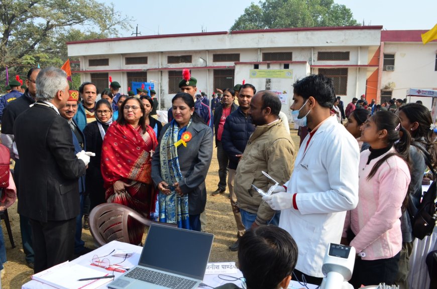 गोरखपुर विश्वविद्यालय में 600 से अधिक विद्यार्थी हुए फ्री हेल्थ चेकअप में शामिल; आंकड़े चौंकाने वाले