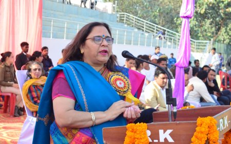 शिक्षा और शोध के साथ-साथ खेलकूद भी हमारी प्राथमिकता में शामिल है- प्रो० पूनम टंडन