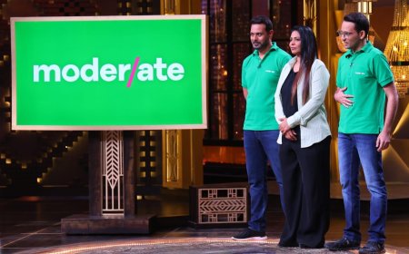 मॉडरेट को शार्क टैंक इंडिया 4 में मिली 1 करोड़ रुपये की डील