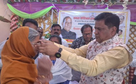 ममता की नर सेवा नारायण सेवा की छाया में गरीब लाचार जरूरतमंदों के खिले  चेहरे