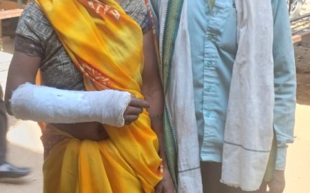 Sonbhadra: महिला को पांडू नदी पुल से धक्का देकर नीचे गिराया, दाहिने हाथ की कलाई टूटी