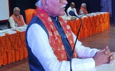 भारतीय नववर्ष प्रकृति-विज्ञान व देश काल के विज्ञान पर आधारित है : आचार्य मिथिलेशनंदिनी शरण