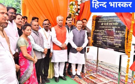 सहकारिता मंत्री ने यू.पी सी.एल.डी.एफ मुख्यालय भवन का भूमि पूजन कर किया शिलान्यास