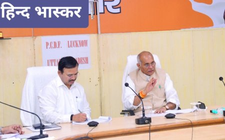 समीक्षा बैठक में बोले मंत्री किसान सम्पन्न होगा तो प्रदेश और देश भी सम्पन्न होगा