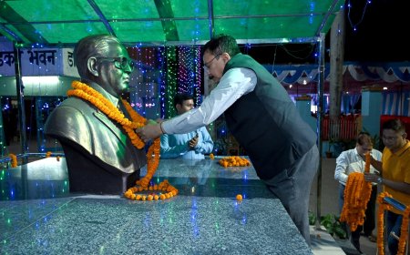 एनटीपीसी सिंगरौली में भारतरत्न डॉ भीमराव अंबेडकर की 134वीं जयंती समारोह का आयोजन