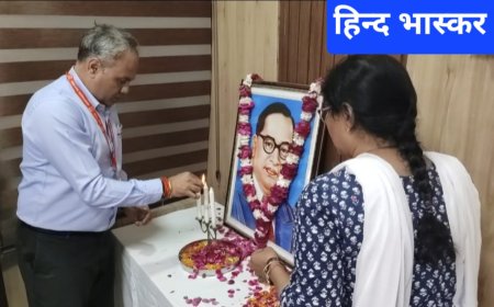 उत्तर रेलवे के लखनऊ मंडल में बाबासाहेब डॉ0 भीमराव अम्बेडकर के 134 वें जन्म दिवस का हुआ आयोजन