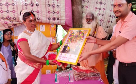भिखारी बाबा आश्रम में कराई गई 20 निर्धन कन्याओं की शादी