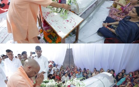 पहलगाम में घटी आतंकी घटना से साफ हो गया कि अब आतंकवाद अपनी अंतिम सांस ले रहा है:- मुख्यमंत्री योगी