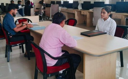 डीडीयू में एग्जीक्यूटिव इंजीनियर पद के लिए इंटरव्यू सम्पन्न, बी.टेक के 92 छात्रों ने किया प्रतिभाग