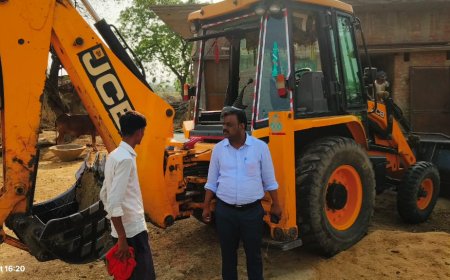 नौगढ़ में अवैध खनन का पर्दाफाश