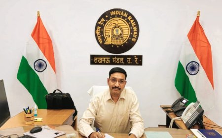 सुनील कुमार वर्मा ने मण्डल रेल प्रबन्धक का पदभार ग्रहण किया