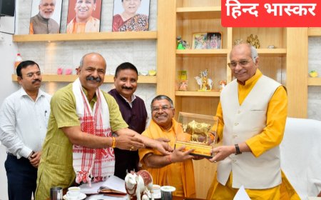 गोशालाओं को  आत्मनिर्भर बनाए जाने के संबंध में मंत्री धर्मपाल सिंह ने की बैठक