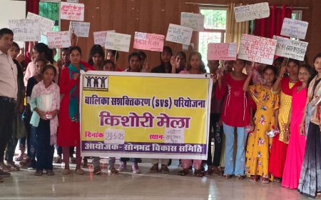 किशोरी मेला" प्रतिभा को प्रदर्शित करने के लिए बेहतरीन मंच