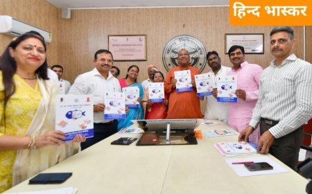 मत्स्य विभाग की चार हैचरियों का मत्स्य मंत्री ने किया शिलान्यास