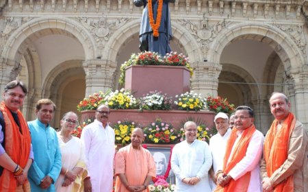 आज भी पूरे भारत के लोग चौधरी चरण सिंह को किसानों के मसीहा के रूप में  याद करते है:- मुख्यमंत्री योगी