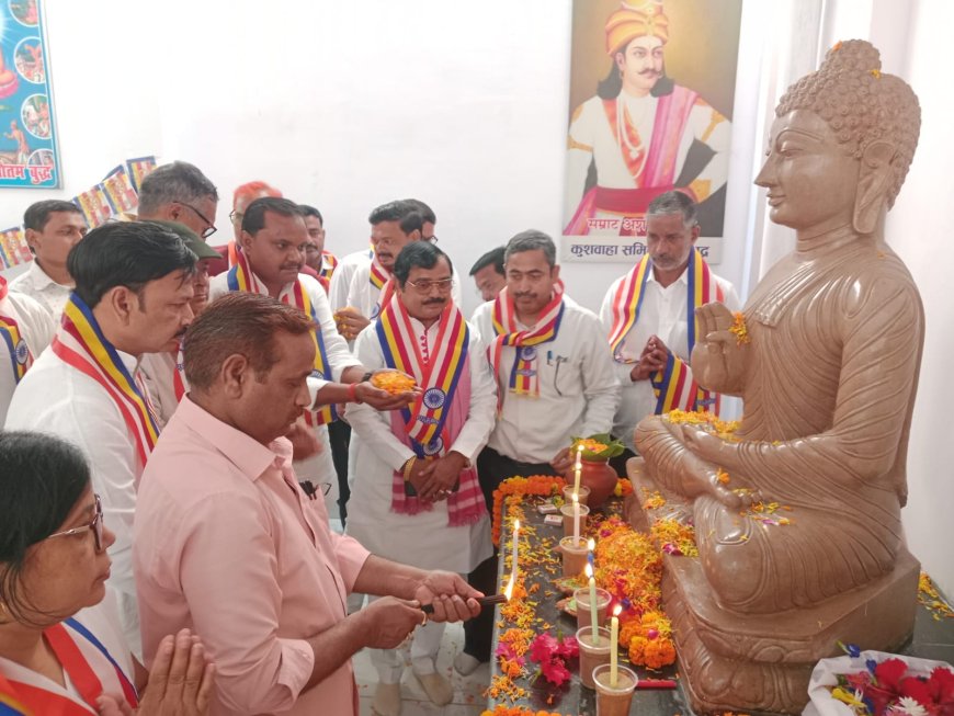 बुद्ध के बताये रास्ते पर चलने से ही मानव कल्याण सम्भव: छोटेलाल
