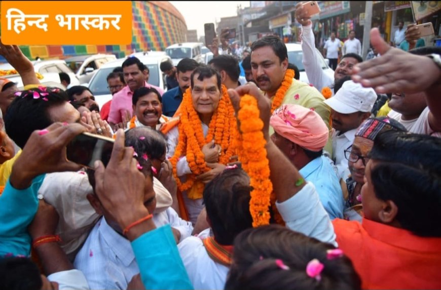 नगर विकास विभाग की योजनाओं का मंत्री एक शर्मा ने किया शिलान्यास एवं लोकार्पण