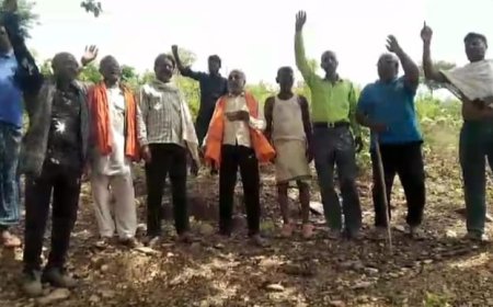 माफियाओं का कहर,  वन विभाग के खिलाफ  प्रदर्शन, नहीं हो रही कोई सुनवाई