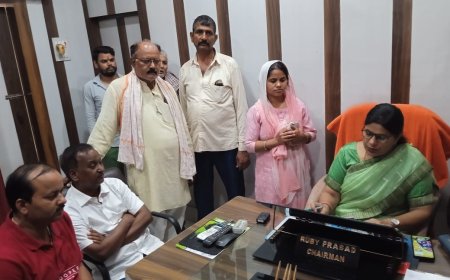 बरसात से पूर्व सभी नालियों की हो बेहतर सफाई:रूबी प्रसाद