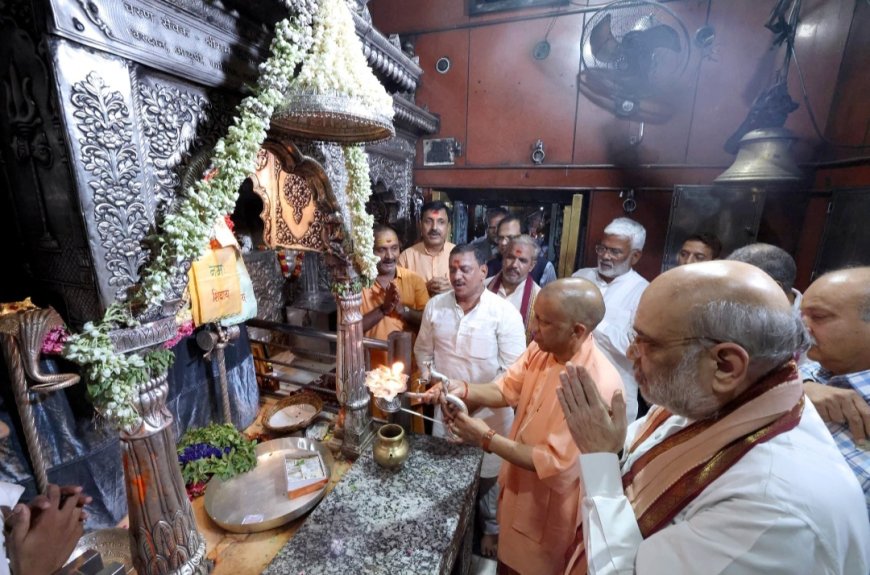 मुख्यमंत्री ने संकट मोचन हनुमान जी के चरणों में लगाई हाजिरी